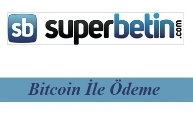 Süperbetin Bitcoin İle Ödeme